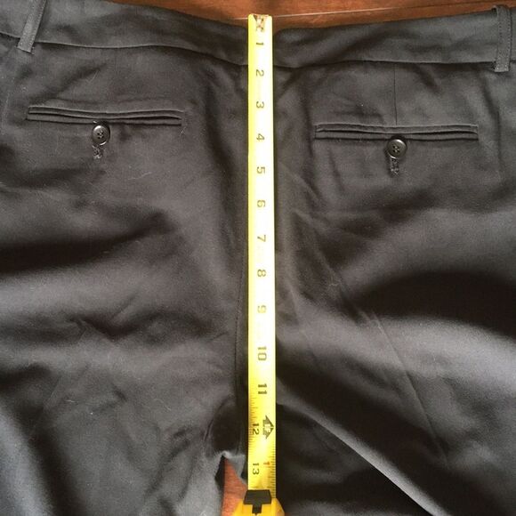 BCBG MAXAZRIA "Solo" PolyBlend Vertical-Seam Pants - Picture 7 of 8